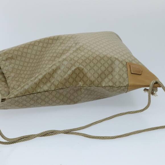 CELINE Macadam Canvas Shoulder Bag Coated Canvas Beige - Picture 5 of 16